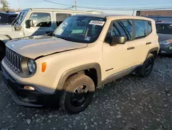 Salvage cars for sale at Windsor, NJ auction: 2015 Jeep Renegade Sport