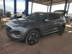 Salvage cars for sale at Phoenix, AZ auction: 2019 Hyundai Santa FE Limited