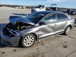 Salvage cars for sale at auction: 2015 Volkswagen Jetta SE