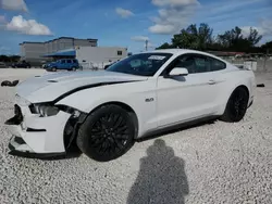 Salvage cars for sale at Opa Locka, FL auction: 2021 Ford Mustang GT