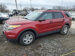 Salvage cars for sale at Columbus, OH auction: 2013 Ford Explorer