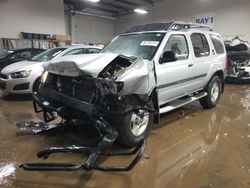 Salvage cars for sale at Elgin, IL auction: 2002 Nissan Xterra XE