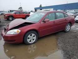 Vehiculos salvage en venta de Copart Woodhaven, MI: 2008 Chevrolet Impala LT