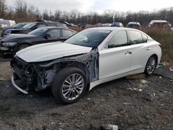 Infiniti salvage cars for sale: 2019 Infiniti Q50 Luxe