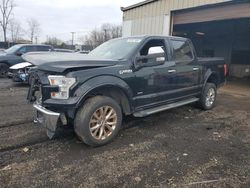 Salvage trucks for sale at New Britain, CT auction: 2016 Ford F150 Supercrew