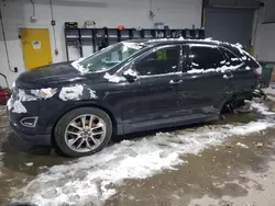 Salvage cars for sale at Candia, NH auction: 2015 Ford Edge Titanium