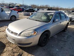 Chevrolet salvage cars for sale: 2008 Chevrolet Impala LS