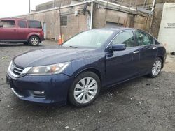 Salvage cars for sale from Copart Fredericksburg, VA: 2015 Honda Accord EX