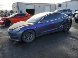 Salvage cars for sale at Vallejo, CA auction: 2019 Tesla Model 3