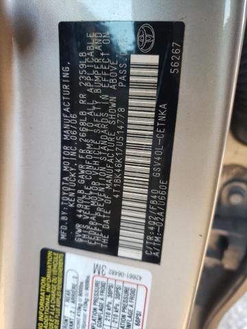 2007 Toyota Camry LE