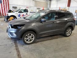 Salvage cars for sale at Mcfarland, WI auction: 2018 Ford Escape SE