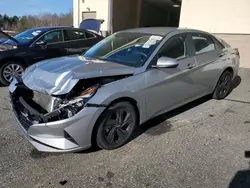 Salvage cars for sale at Exeter, RI auction: 2023 Hyundai Elantra SEL