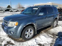 2012 Ford Escape Limited en venta en Littleton, CO