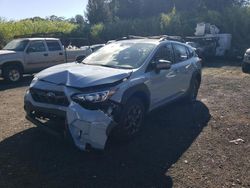 Subaru salvage cars for sale: 2022 Subaru Crosstrek Sport