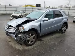 Mercedes-Benz m-Class salvage cars for sale: 2006 Mercedes-Benz ML 500