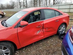 Salvage cars for sale from Copart Central Square, NY: 2014 Chevrolet Cruze LTZ