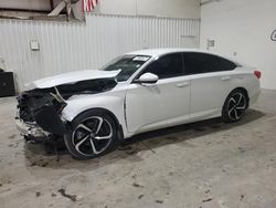 Salvage cars for sale at Tulsa, OK auction: 2019 Honda Accord Sport