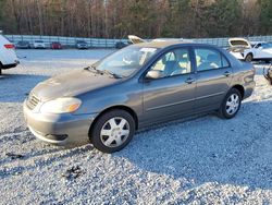 Salvage cars for sale from Copart Gainesville, GA: 2007 Toyota Corolla CE