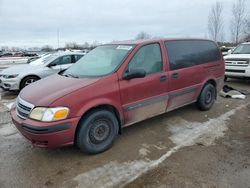 Salvage cars for sale at London, ON auction: 2003 Chevrolet Venture