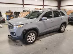 Salvage cars for sale at Spartanburg, SC auction: 2011 KIA Sorento Base