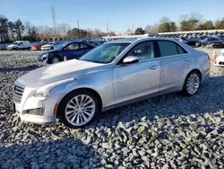 Salvage cars for sale at Mebane, NC auction: 2017 Cadillac CTS Luxury