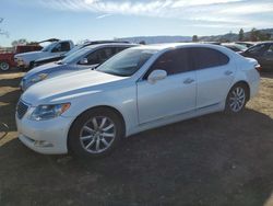 Salvage cars for sale at auction: 2007 Lexus LS 460