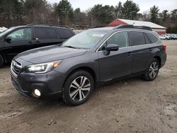 Salvage cars for sale at Mendon, MA auction: 2019 Subaru Outback 2.5I Limited