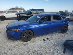 Salvage cars for sale at Taylor, TX auction: 2024 Honda Civic Sport