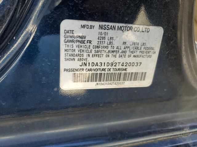 2002 Nissan Maxima GLE