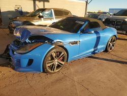 Salvage cars for sale at Phoenix, AZ auction: 2017 Jaguar F-TYPE S