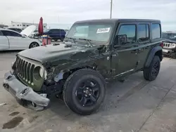 Jeep Wrangler Unlimited Sport Vehiculos salvage en venta: 2021 Jeep Wrangler Unlimited Sport