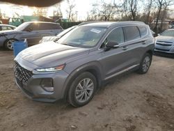 Salvage cars for sale at Baltimore, MD auction: 2020 Hyundai Santa FE Limited