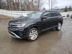 Salvage cars for sale at Center Rutland, VT auction: 2021 Volkswagen Atlas SEL