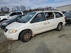 Salvage cars for sale at Spartanburg, SC auction: 2001 Chrysler Town & Country LXI