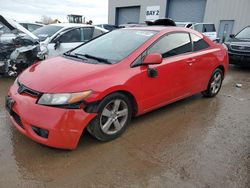 Salvage cars for sale at Elgin, IL auction: 2008 Honda Civic EX