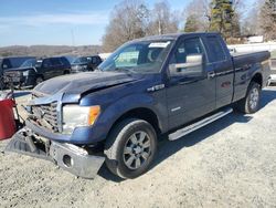 Salvage cars for sale at Concord, NC auction: 2011 Ford F150 Super Cab