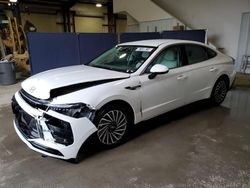 Salvage cars for sale at Ellwood City, PA auction: 2024 Hyundai Sonata Hybrid