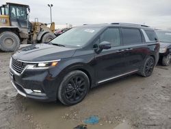 Salvage cars for sale at Indianapolis, IN auction: 2024 KIA Carnival SX