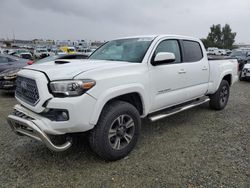 Salvage cars for sale at Antelope, CA auction: 2018 Toyota Tacoma Double Cab