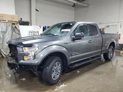 Ford f150 Super cab salvage cars for sale: 2017 Ford F150 Super Cab