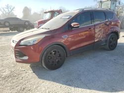 Salvage cars for sale from Copart Wichita, KS: 2014 Ford Escape Titanium