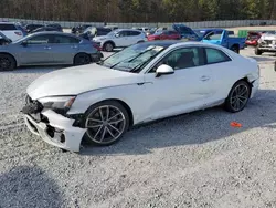 Salvage cars for sale at Gainesville, GA auction: 2020 Audi A5 Premium Plus