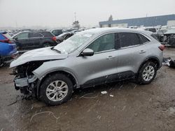 Salvage cars for sale at Woodhaven, MI auction: 2023 Ford Escape Active