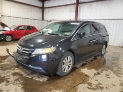 Salvage cars for sale at Pennsburg, PA auction: 2016 Honda Odyssey EXL