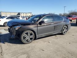 Salvage cars for sale from Copart Wilmer, TX: 2017 Honda Accord Touring