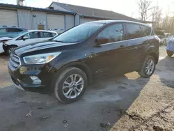 Salvage cars for sale at York Haven, PA auction: 2017 Ford Escape SE