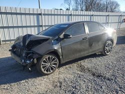 Salvage cars for sale at Gastonia, NC auction: 2016 Toyota Corolla L