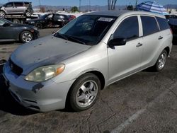 Salvage cars for sale at Van Nuys, CA auction: 2003 Toyota Corolla Matrix XR