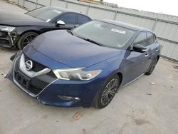 Salvage cars for sale at Kansas City, KS auction: 2016 Nissan Maxima 3.5S