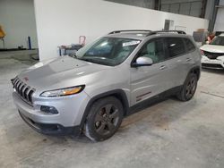 Salvage cars for sale at Greenwood, NE auction: 2016 Jeep Cherokee Latitude